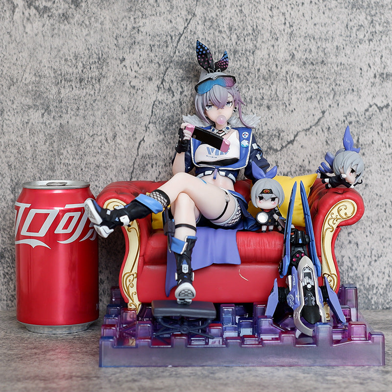 New 1/6 20*22CM Game Anime Girl PVC Figure Model Statue Plastic statue No Box