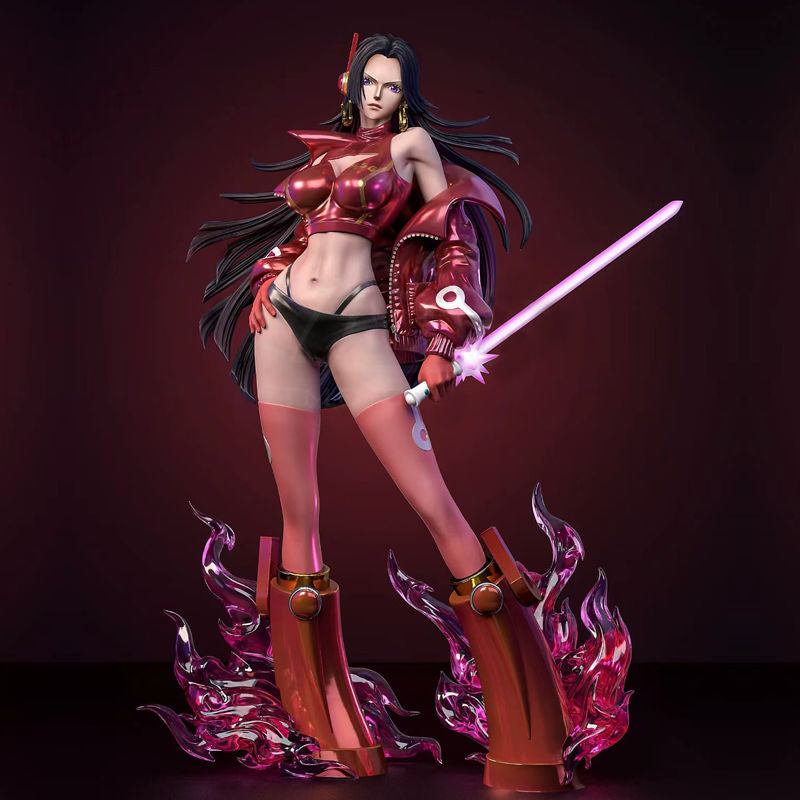 One Piece Series Handmade Super Egg shaped Island Empress Statue Ornament
