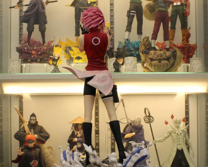 Giant Wave Sakura [Japanese version] Exclusive limited edition Naruto anime peripheral figurine table set Muse