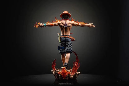 One Piece Fire Fist Ace  Handheld Model Statue