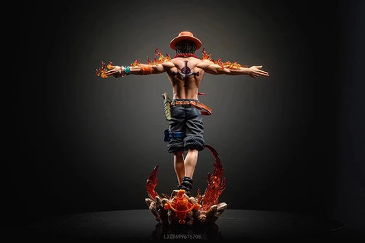 One Piece Fire Fist Ace  Handheld Model Statue