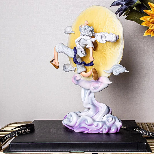 One Piece birthday gift Nika Luffy five level figurine accessories