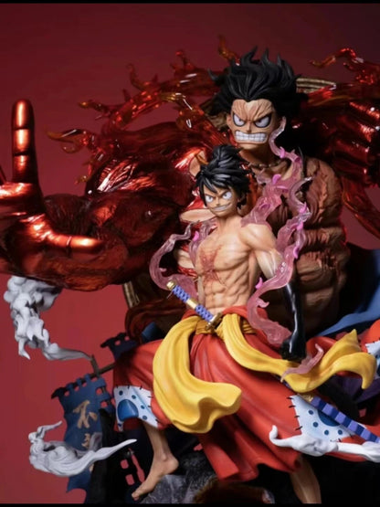 Unmoving Mingwang Luffy [Japanese version] Imported quality One Piece peripheral figurines, tables, models, and ornaments Asai