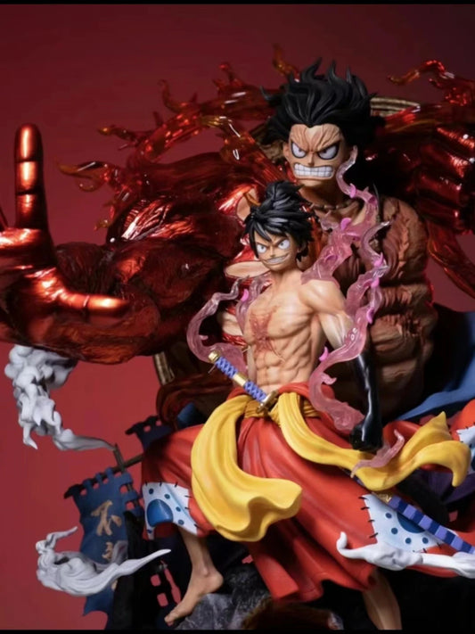 Unmoving Mingwang Luffy [Japanese version] Imported quality One Piece peripheral figurines, tables, models, and ornaments Asai