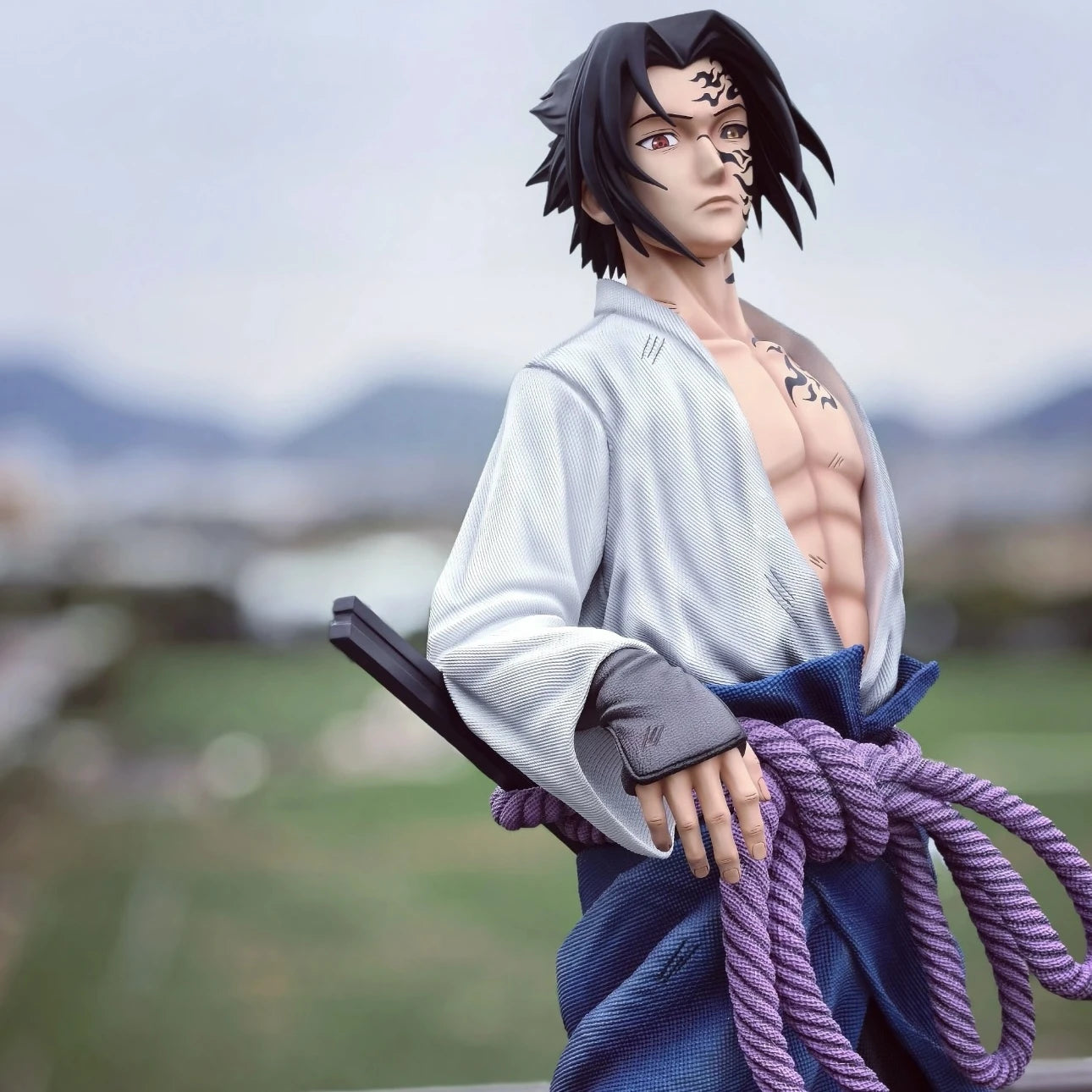 Naruto Handheld Platform Company Naruto Sasuke Anime Model Statue Ornament