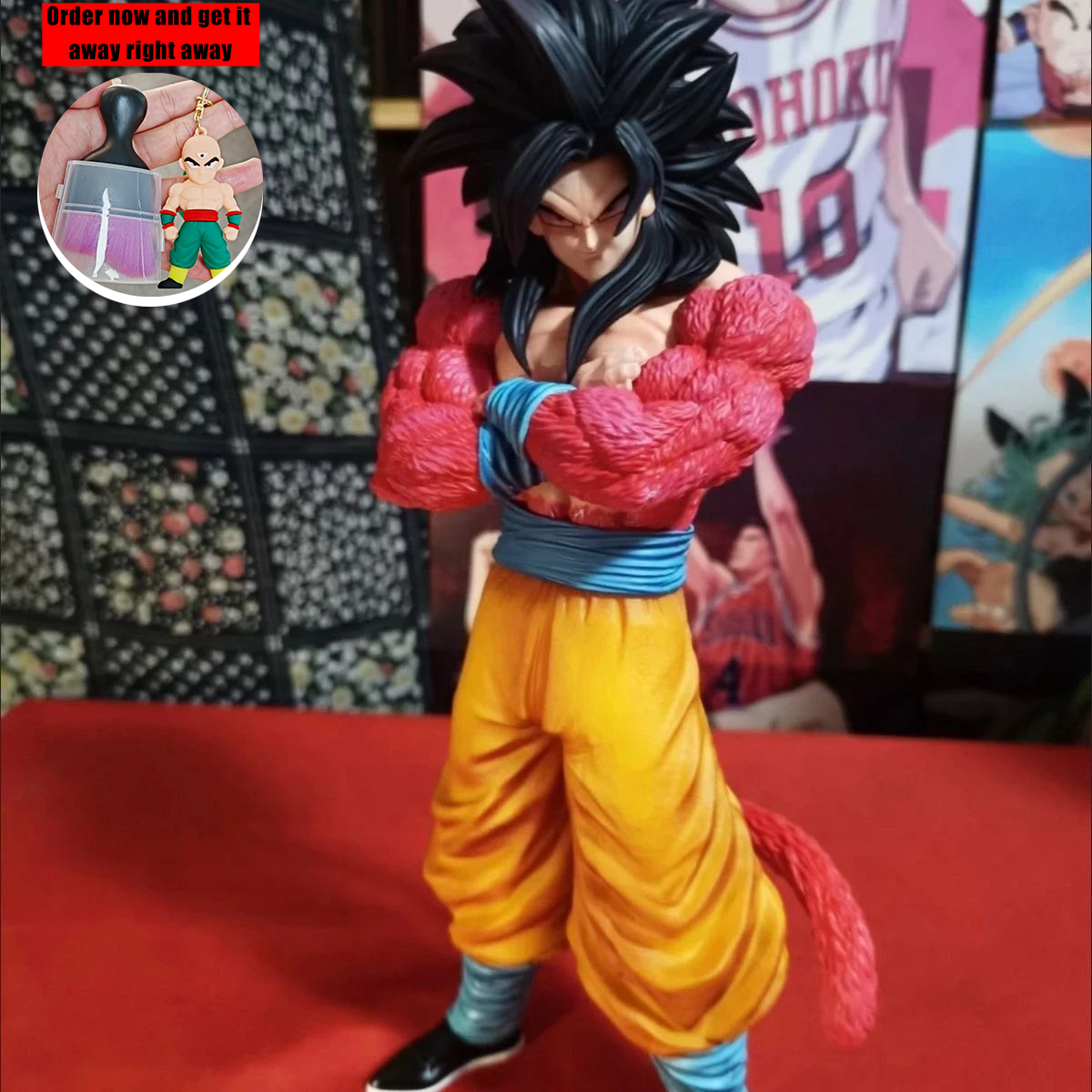 Dragon Ball Super: Super Saiyan Sun Wukong Handmade Resin Anime Figure