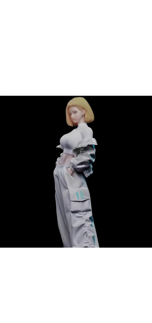 Dragon Ball series figurine No. 18 artificial person
