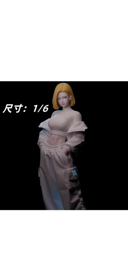 Dragon Ball series figurine No. 18 artificial person