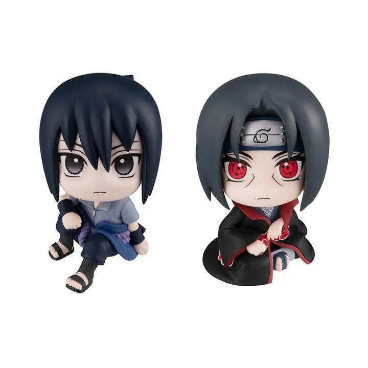 Naruto Handheld Naruto Kakashi Sasuke Itachi Model Q-Version Doll Car Ornament Birthday Gift Toy