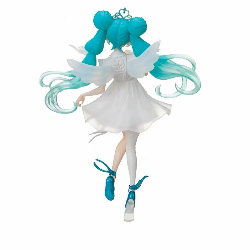 Hatsune Miku 15th Anniversary Anniversary First and Second Generation Angel Wings Beautiful Girl Hand made Animation Model Gift