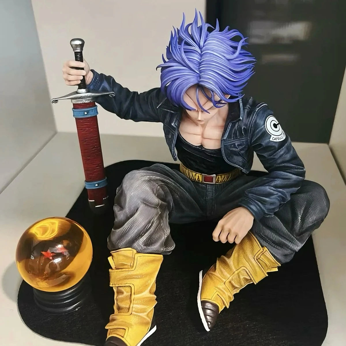 Wink Sitting Position - Tranx [Japanese Version] Limited edition Dragon Ball GK Handheld Trendy Play AZ Ornament Gift Model