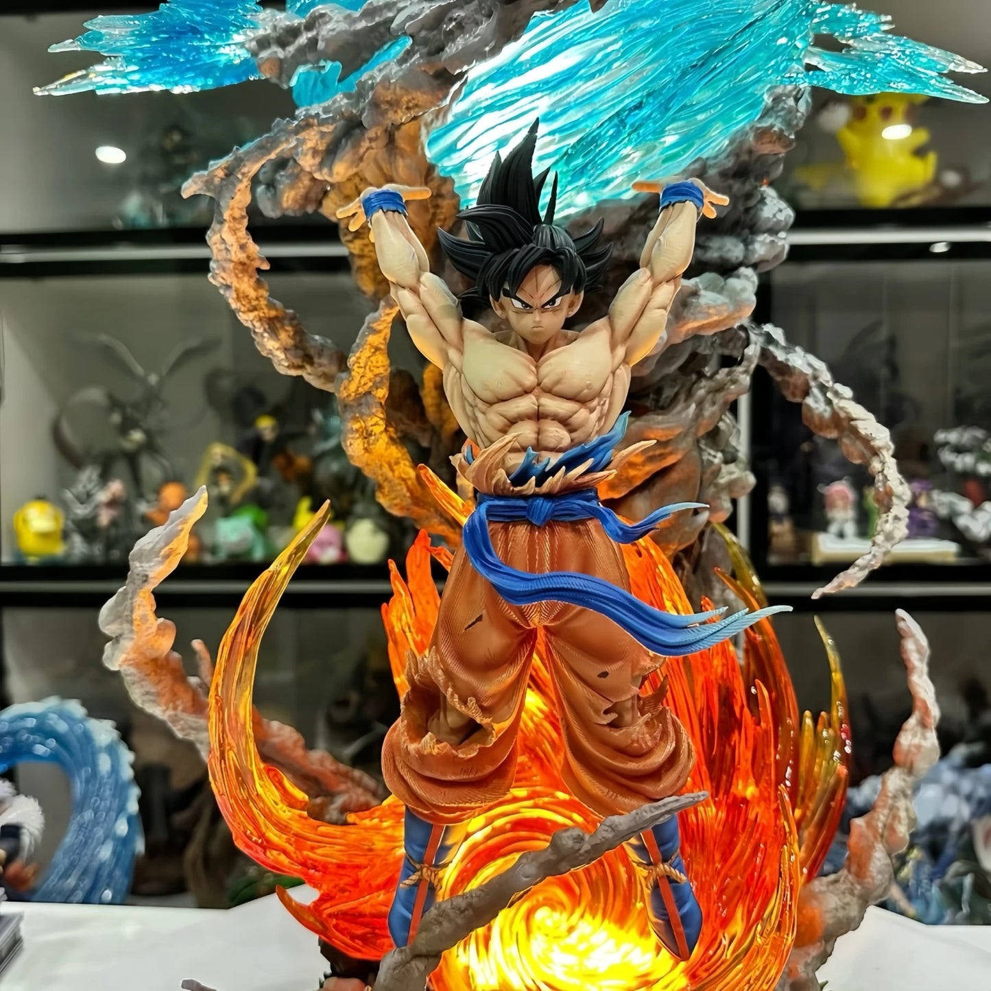 Yuanqi Bullet Wukong [Exclusive Limited] Limited Edition Dragon Ball GK Handheld Trendy Play Model Statue Ornament Gift【Collection style】