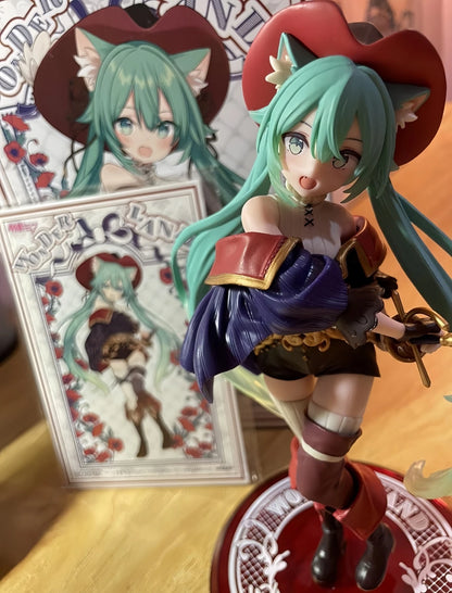 Hatsune Miku [Japanese Version] Exclusive handmade decorations around boots wearing cats in fairyland Muse