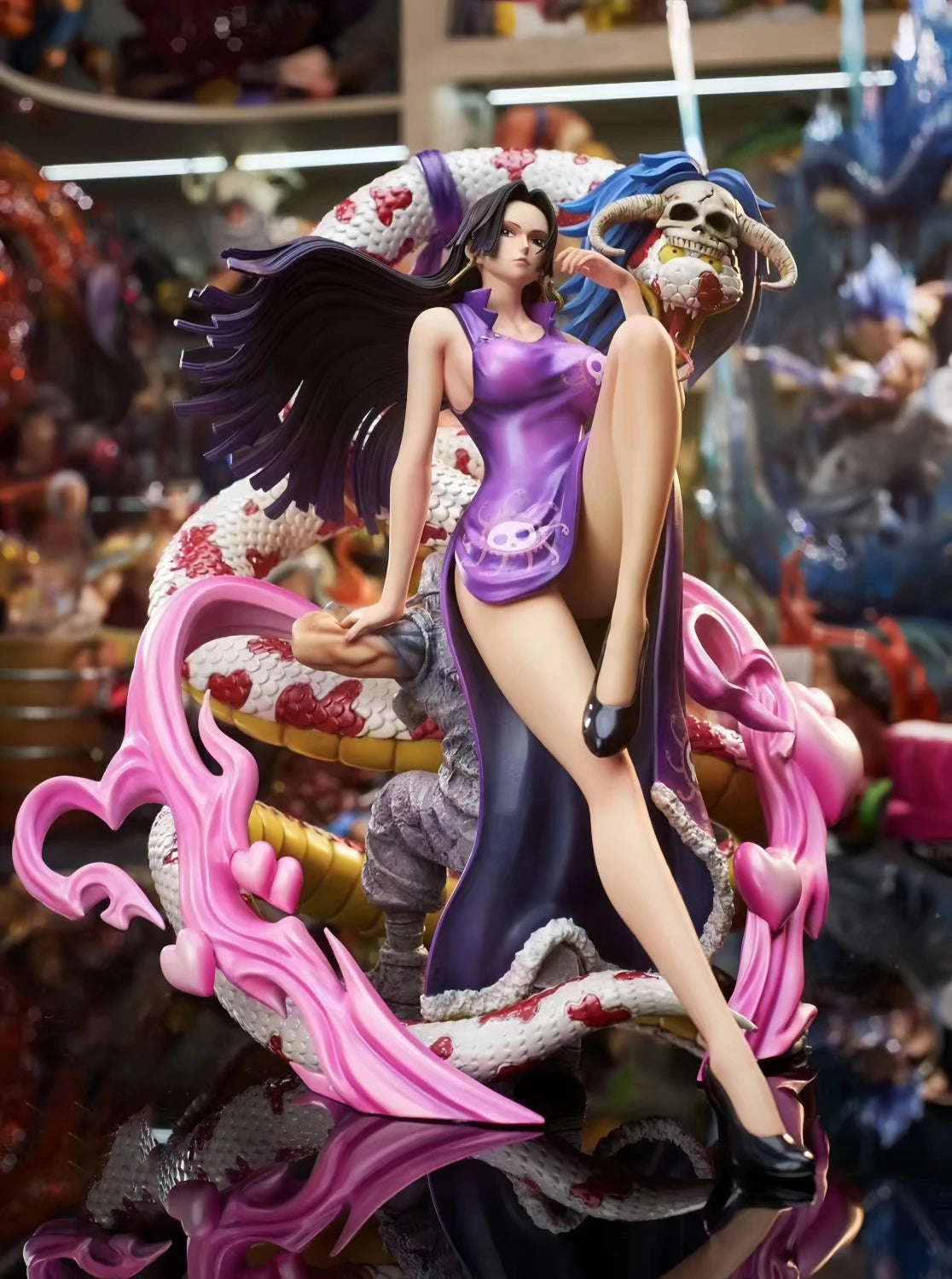 BT Empress [Japanese Version] JT Exclusive Limited Edition One Piece Anime Peripheral Handmade Model Table Set Decoration Muse