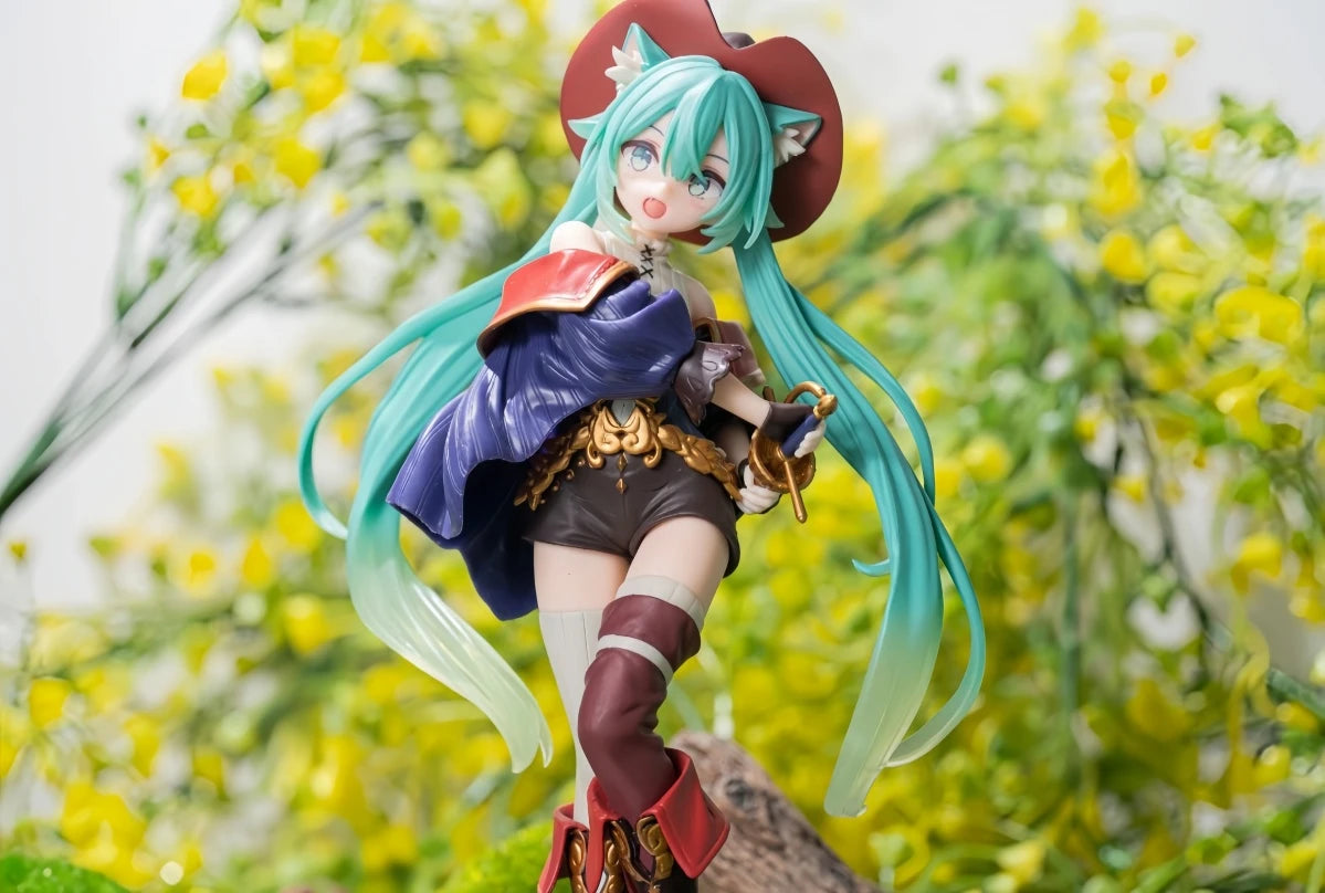Hatsune Miku [Japanese Version] Exclusive handmade decorations around boots wearing cats in fairyland Muse