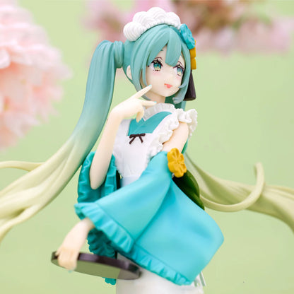 Japanese Spot FuRyu VOCALOID Hatsune Miku MIKU Limited Matcha Bafei Special Scenery Handicraft【Collection style】
