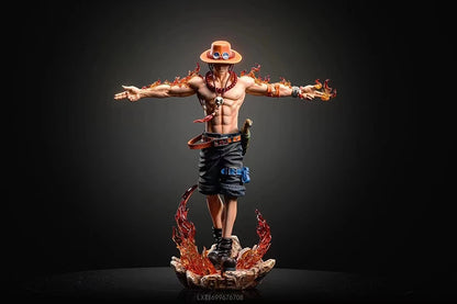 One Piece Fire Fist Ace  Handheld Model Statue