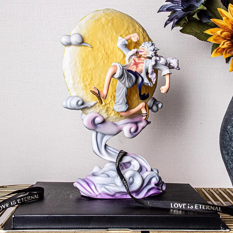 One Piece birthday gift Nika Luffy five level figurine accessories