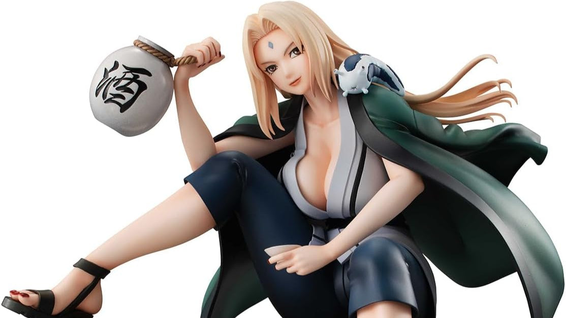 Lady Tsunade 5th Hokage Model Statue Action Figure Figurine Naruto