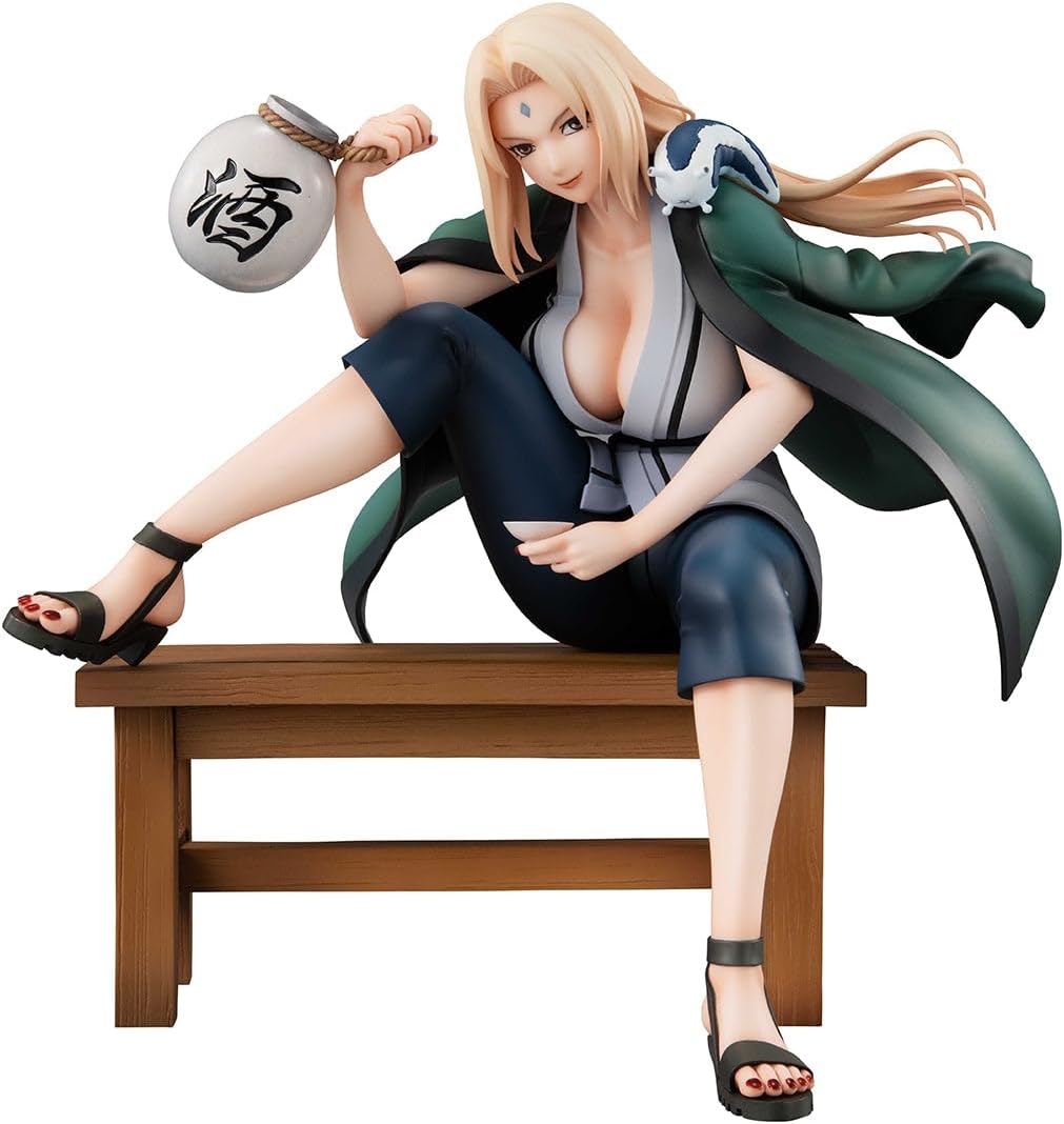 Lady Tsunade 5th Hokage Model Statue Action Figure Figurine Naruto
