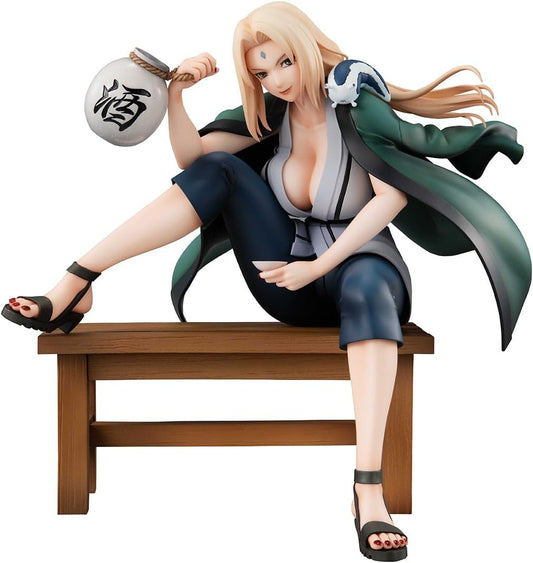 Lady Tsunade 5th Hokage Model Statue Action Figure Figurine Naruto