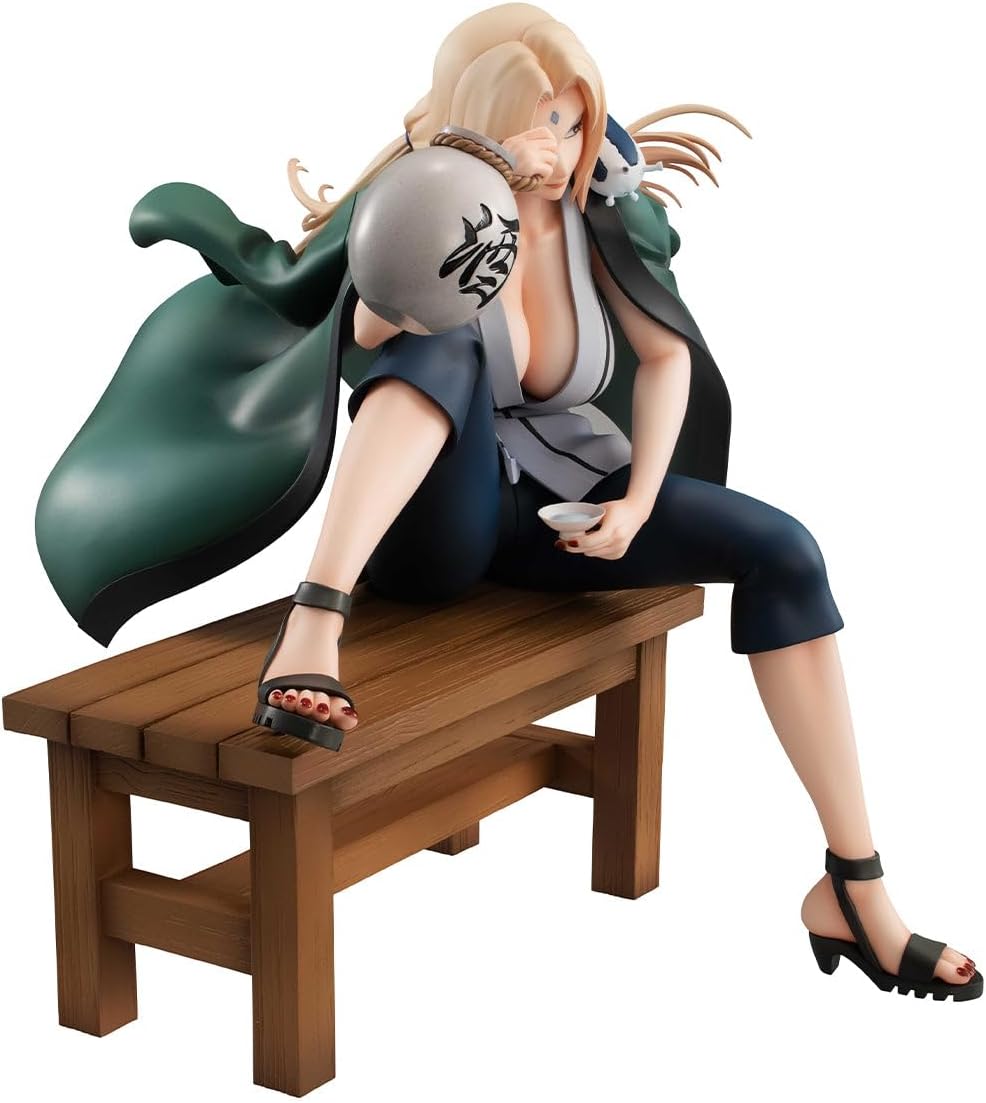 Lady Tsunade 5th Hokage Model Statue Action Figure Figurine Naruto
