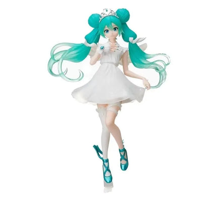 Hatsune Miku 15th Anniversary Anniversary First and Second Generation Angel Wings Beautiful Girl Hand made Animation Model Gift
