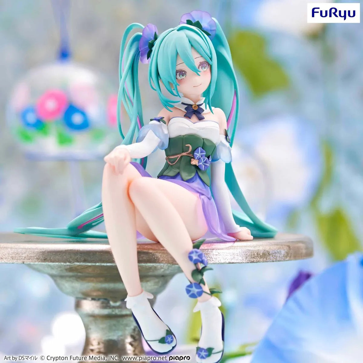 Hatsune Miku Morning Glory Genie Shouyin Hand made Scenery Cartoon anime Instant Noodle Press Box Table Placement Gift