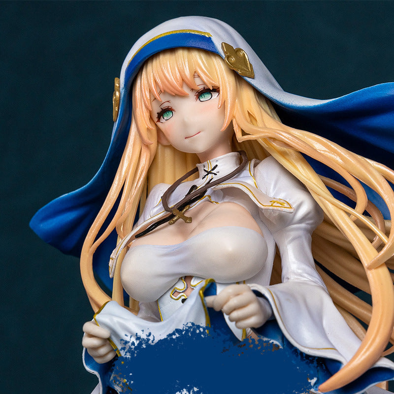 New No Box 1/7 26CM Game Anime Girl PVC Figure Model plastic Statue Toy