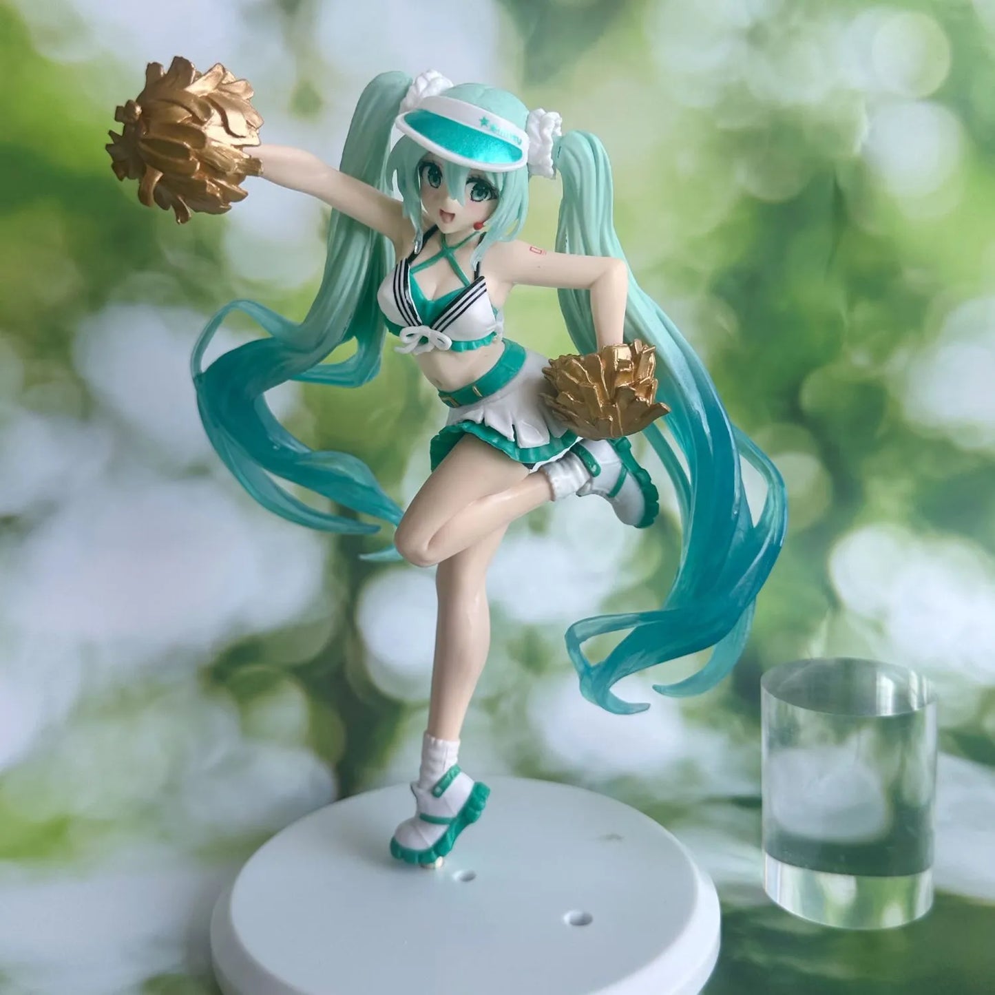 Hatsune Miku hand-operated uniform cheerleading team anime model decorations of Shouyin animation