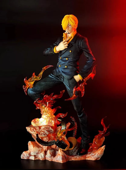 One Piece LX Double Winged Yamaharu Handmade GK Statue Model Xiangjishi Black Foot Yamaharu Handmade Ornament【Collection style】