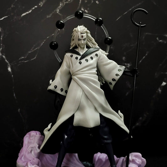 Naruto GK Six Way Mode Uchiha Madara Handmade in Stock Head Swappable Small Six Way Madara Handmade Model