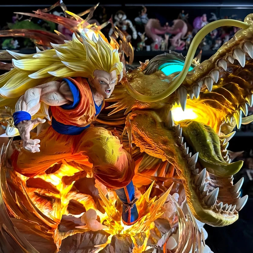 Dragon Fist SSJ3 EX [Limited Edition] 45cm Light-up GK Statue