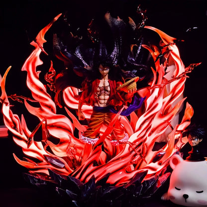 H Overlord Color Luffy [Japanese Version] Exclusive Limited Edition One Piece Anime Peripheral Handmade Model Ornament Muse