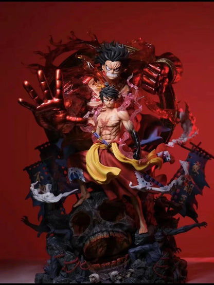 Unmoving Mingwang Luffy [Japanese version] Imported quality One Piece peripheral figurines, tables, models, and ornaments Asai