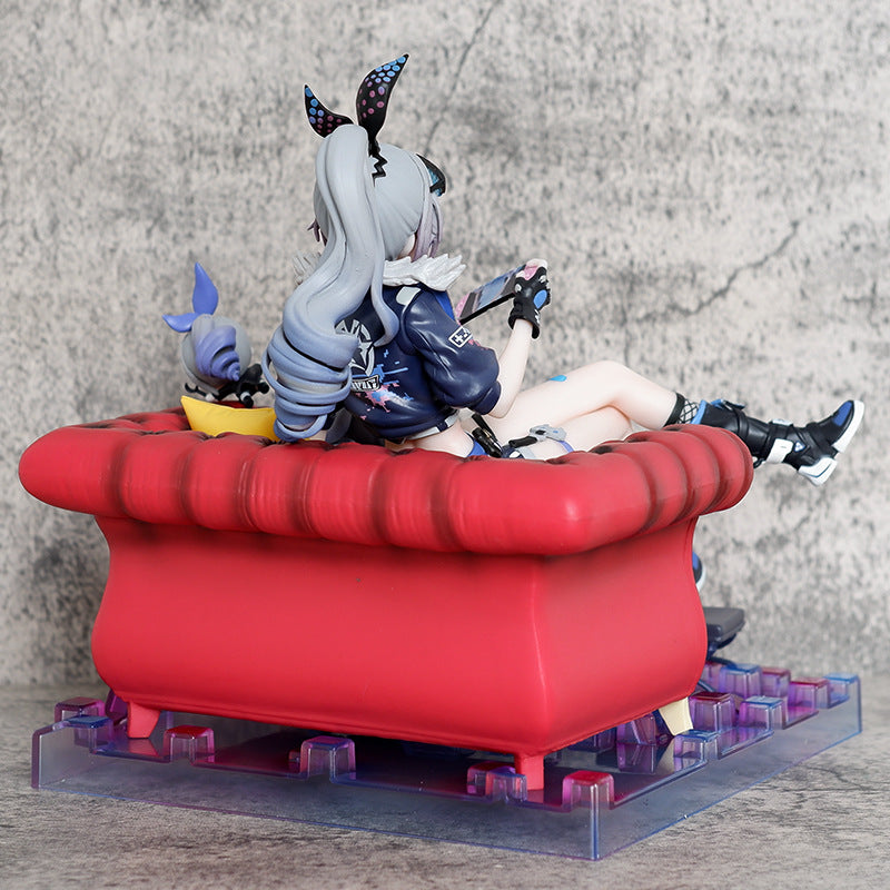 New 1/6 20*22CM Game Anime Girl PVC Figure Model Statue Plastic statue No Box