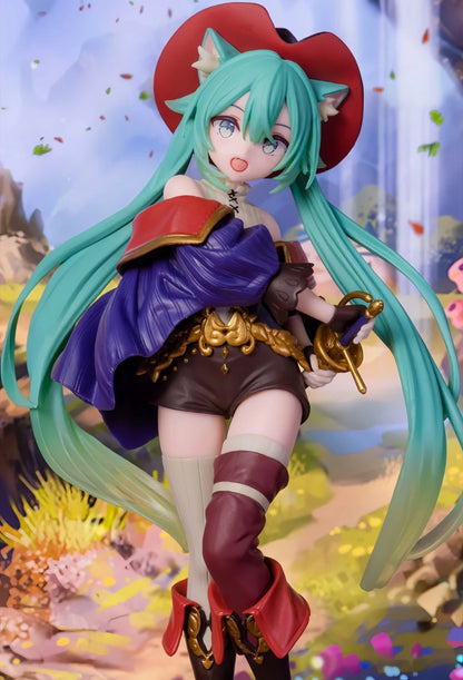 Hatsune Miku [Japanese Version] Exclusive handmade decorations around boots wearing cats in fairyland Muse