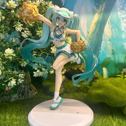 Hatsune Miku hand-operated uniform cheerleading team anime model decorations of Shouyin animation