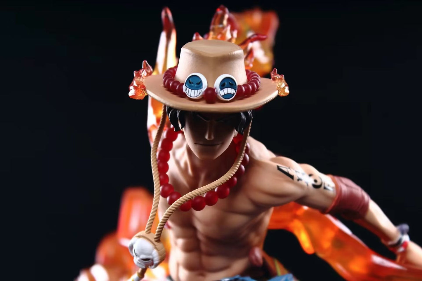 Anime One Piece Portgas D Ace Fire Drift Action PVC Figure Statue Toy Gift
