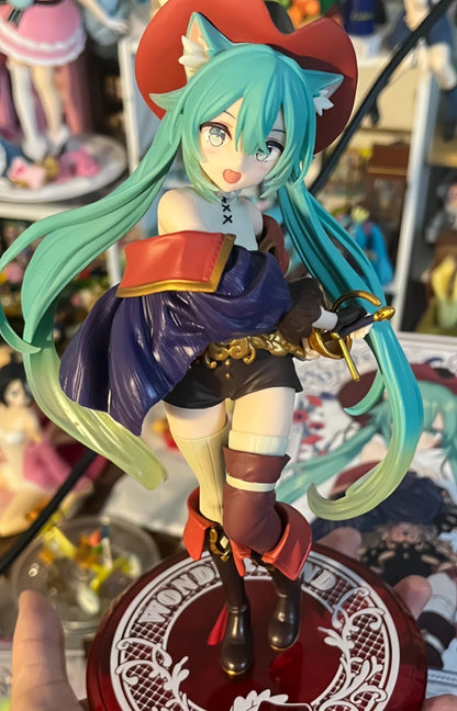 Hatsune Miku [Japanese Version] Exclusive handmade decorations around boots wearing cats in fairyland Muse