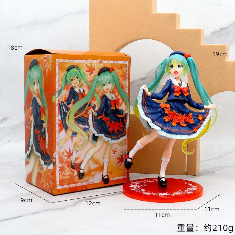 High quality version of Chuyin handmade PVC sakura Chuyin figurine future anime beautiful girl gk peripheral chassis accessories