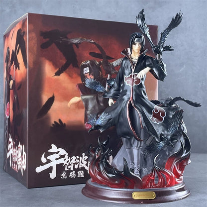 Naruto Premium Edition Crow Hall Itachi Organization GK Uchiha Itachi Statue Anime Model