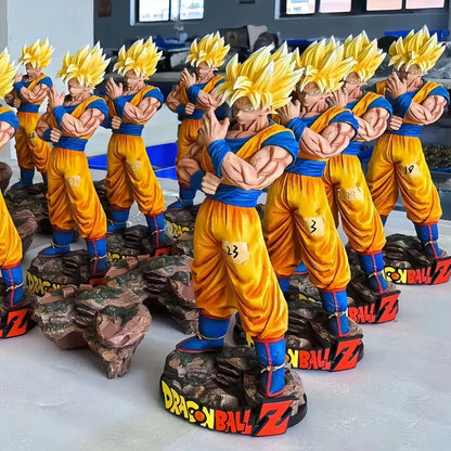 Dragon Ball Standing posture Wukong Jita Anime Resonance GK Handheld Super Peripheral Model