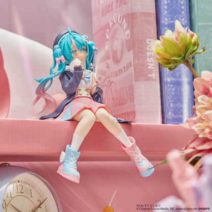 FURyU VOCALOID Hatsune Miku Future Hot Noodles Hand made Peripheral Model Chassis Car mounted Ornament Gift Male