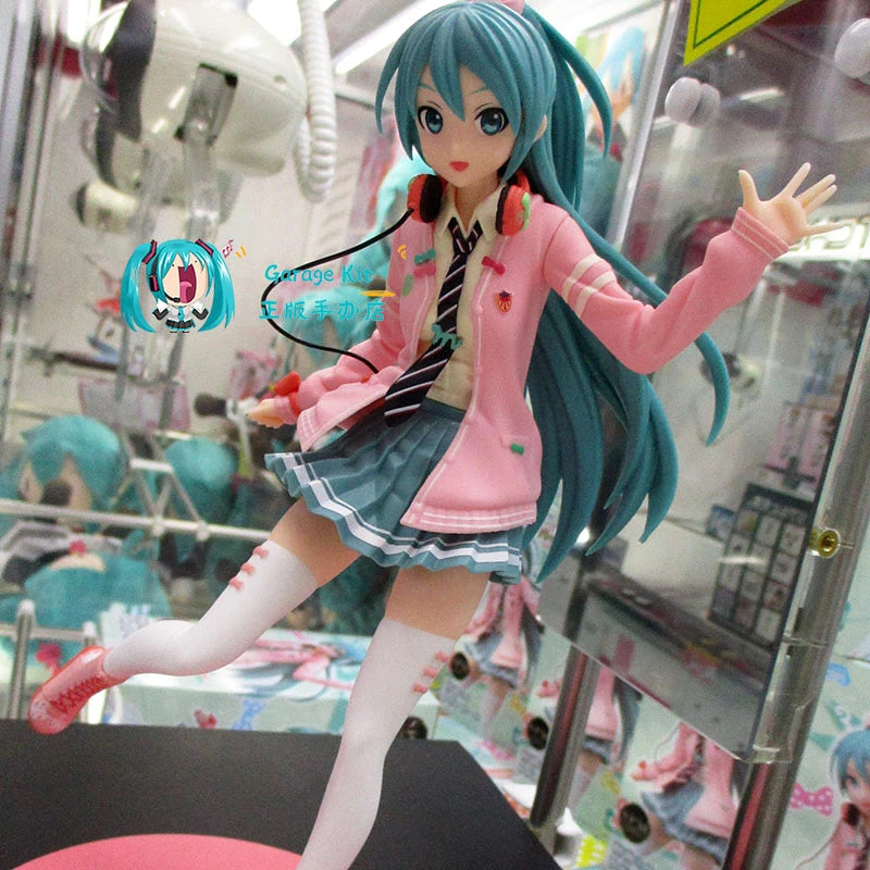 Genuine Spot Scenery SEGA Hatsune Miku Handmade Bowknot Chuyin Horsetail Ribbon Girl