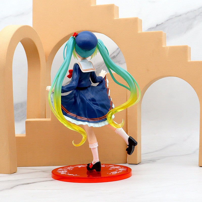 High quality version of Chuyin handmade PVC sakura Chuyin figurine future anime beautiful girl gk peripheral chassis accessories