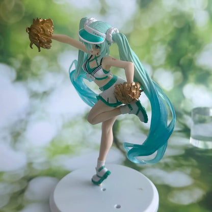 Hatsune Miku hand-operated uniform cheerleading team anime model decorations of Shouyin animation